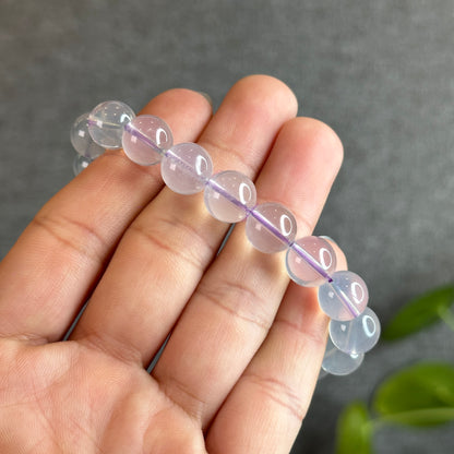 Lavender Moon Quartz Bracelet Size 10.5 mm