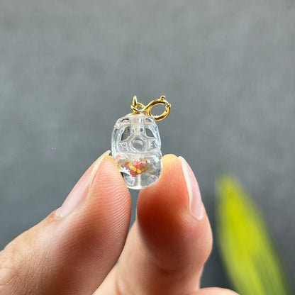 Natural Koi Fish Quartz Pixiu Charm