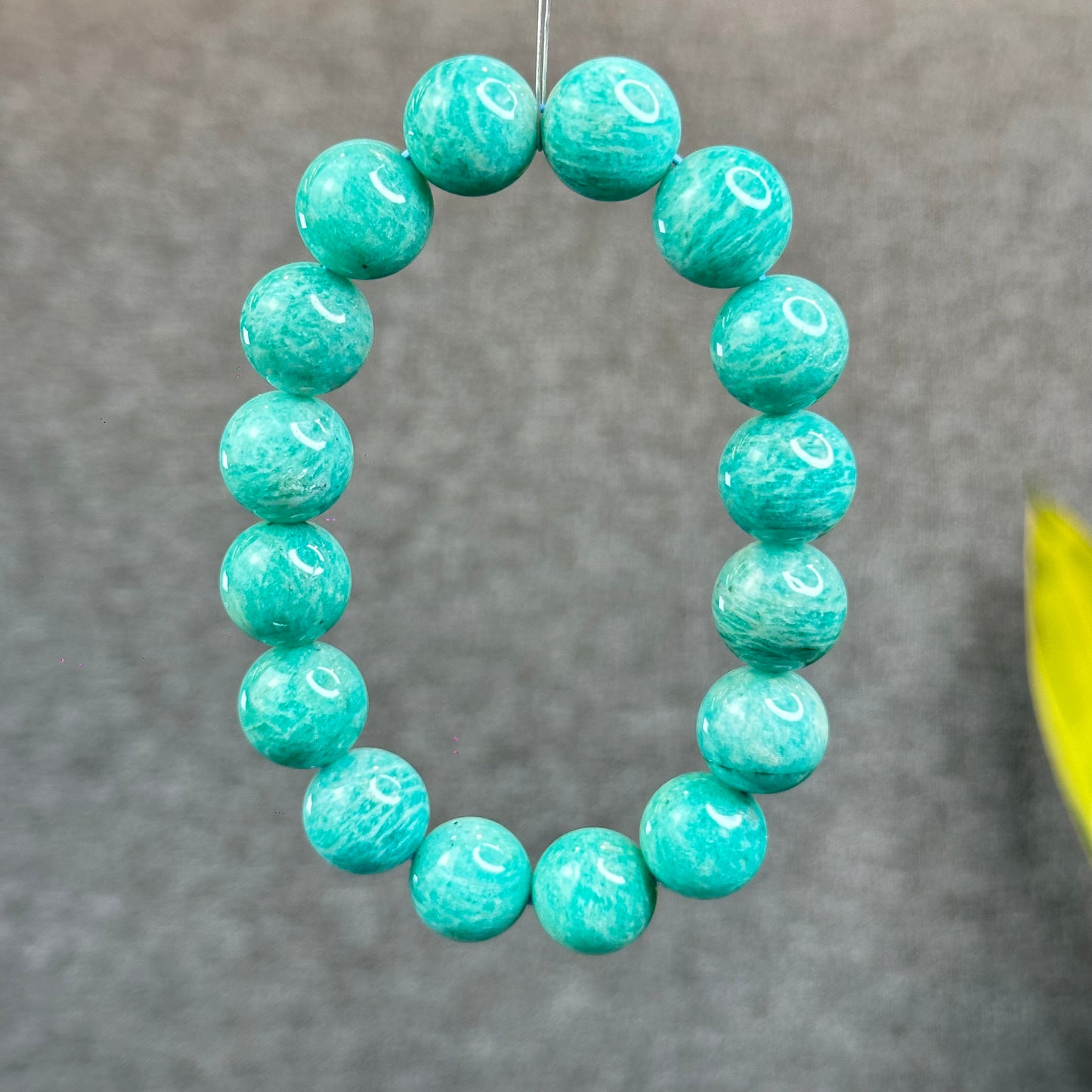 Natural Amazonite Bracelet Size 13.5 mm