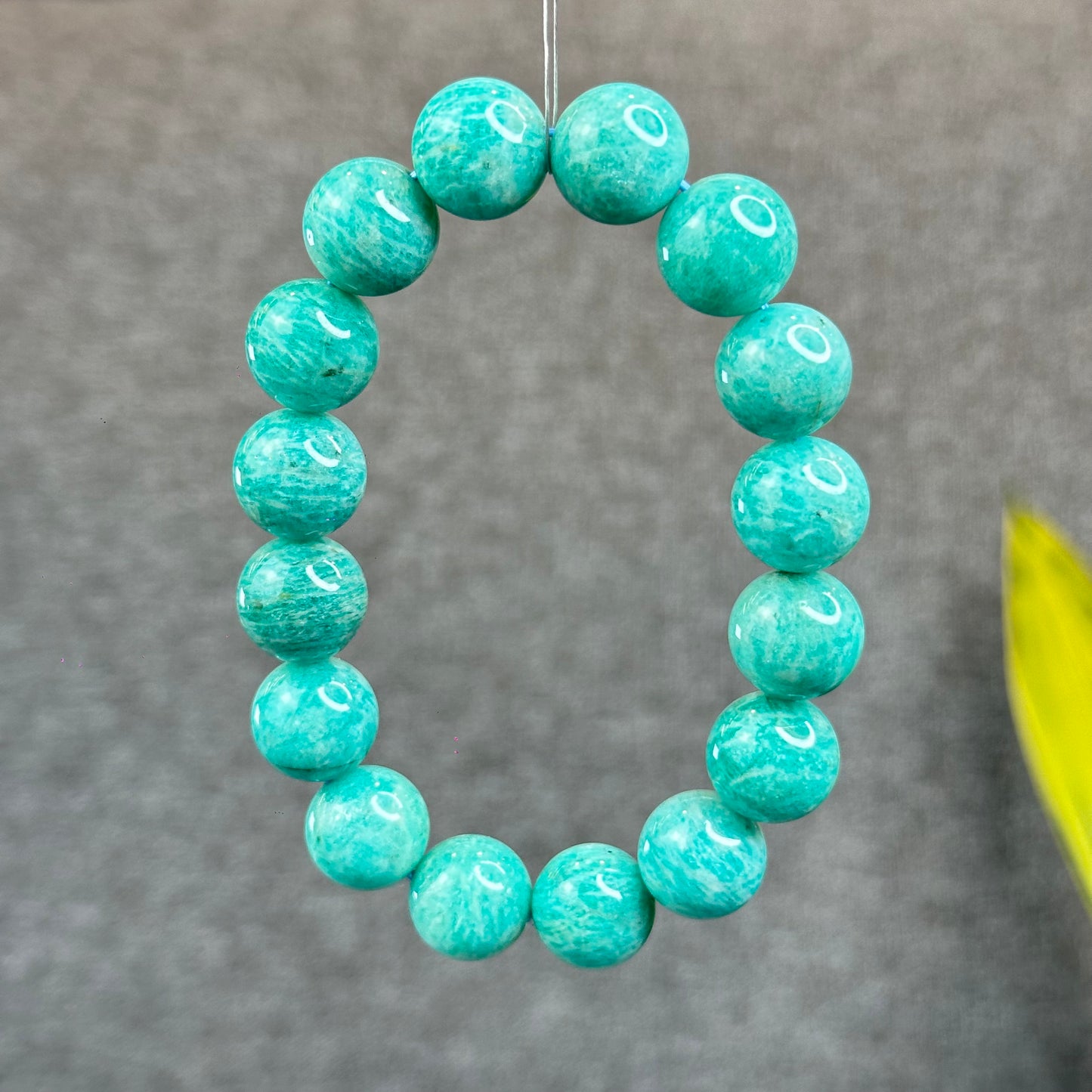 Natural Amazonite Bracelet Size 13.5 mm