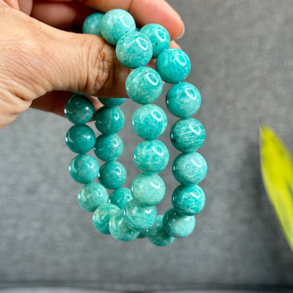 Natural Amazonite Bracelet Size 13.5 mm