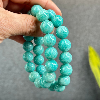 Natural Amazonite Bracelet Size 13.5 mm