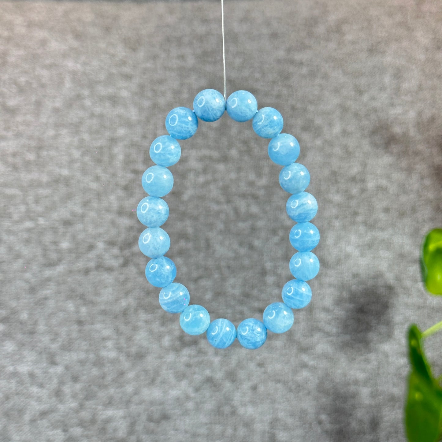 Aquamarine Bracelet Size 9.5-10 mm