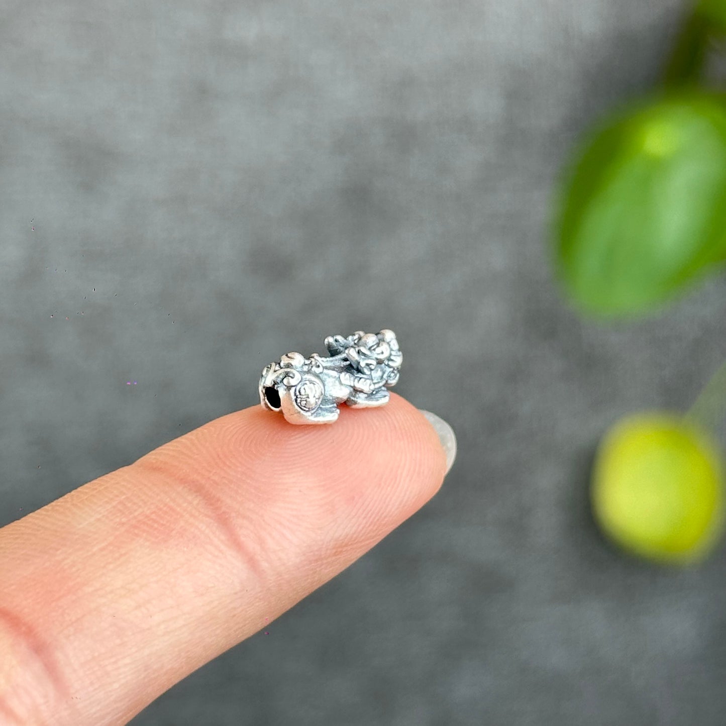 Pixiu Silver Charm Small