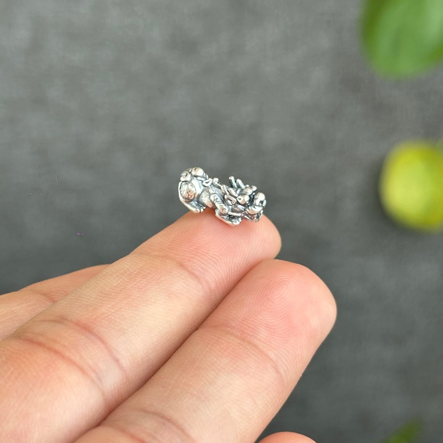 Pixiu Silver Charm Small