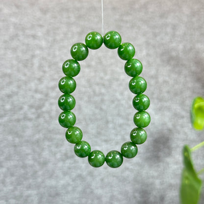 Nephrite Jade VIP Bracelet Size 10 mm