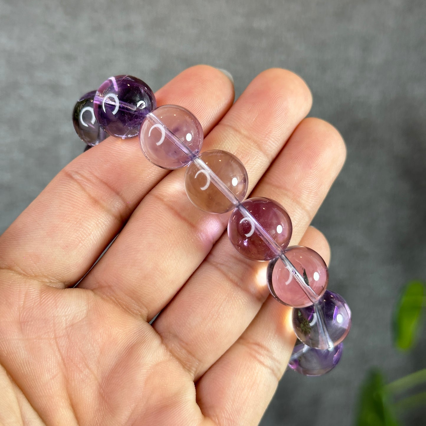 Amethyst High Quality Bracelet Size 14 mm