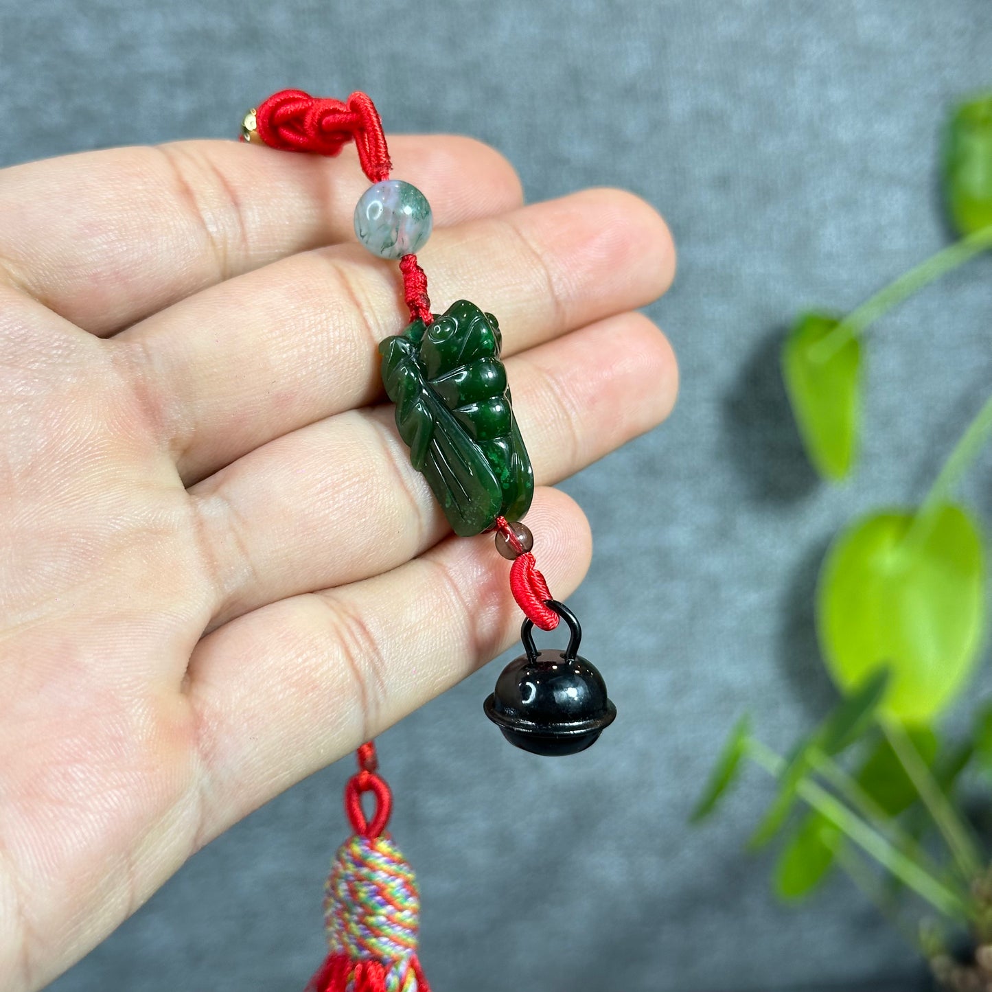 Cicada Natural Nephrite Jade VIP Accessory