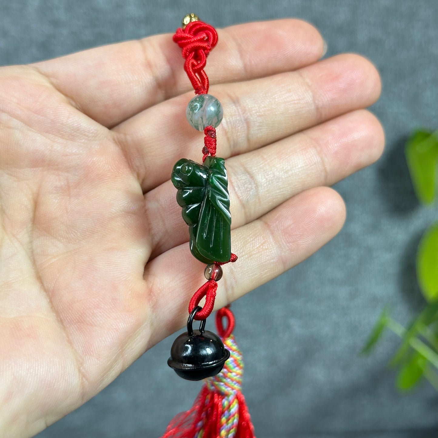 Cicada Natural Nephrite Jade VIP Accessory