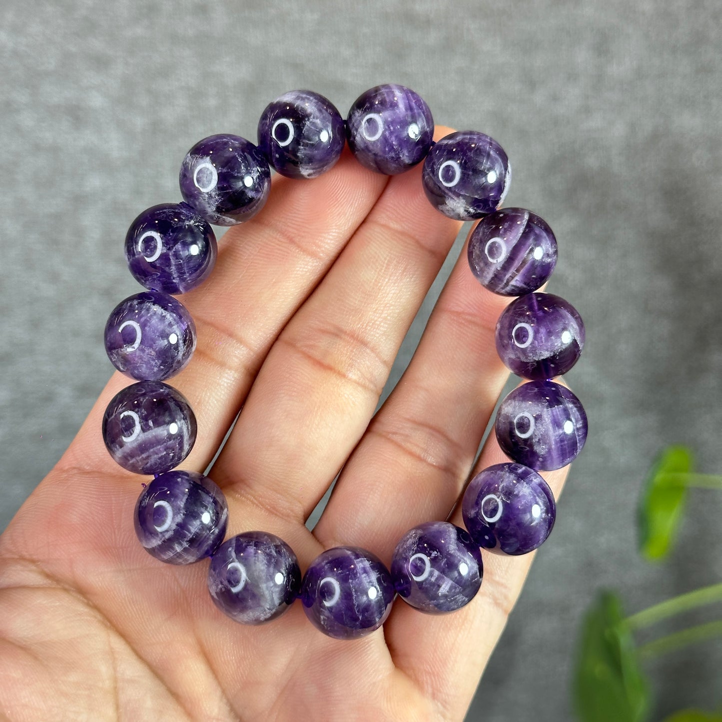 Dream Cherion Amethyst Bracelet Size 14 mm