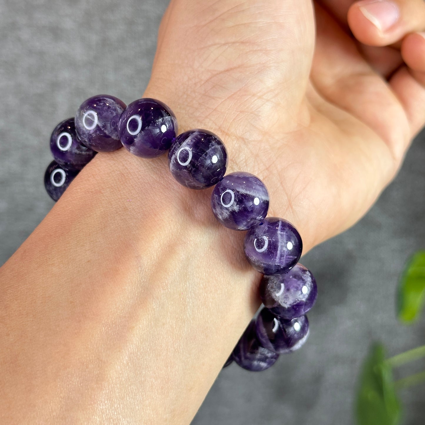 Dream Cherion Amethyst Bracelet Size 14 mm