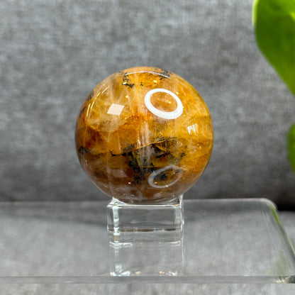 Fire Quartz Sphere