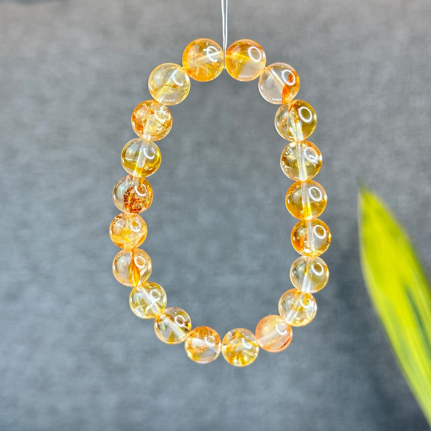Natural Golden Healer Quartz Bracelet Size 10 mm