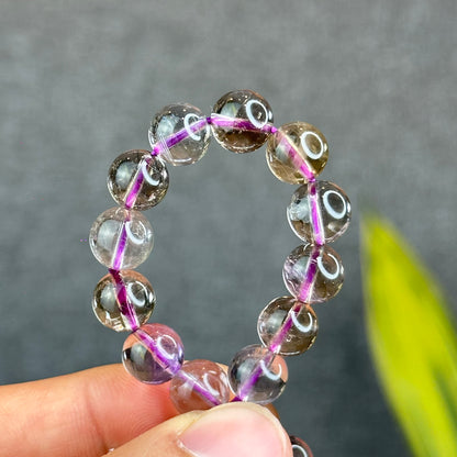 Natural Ametrine Quartz Bracelet Size 8.5 mm