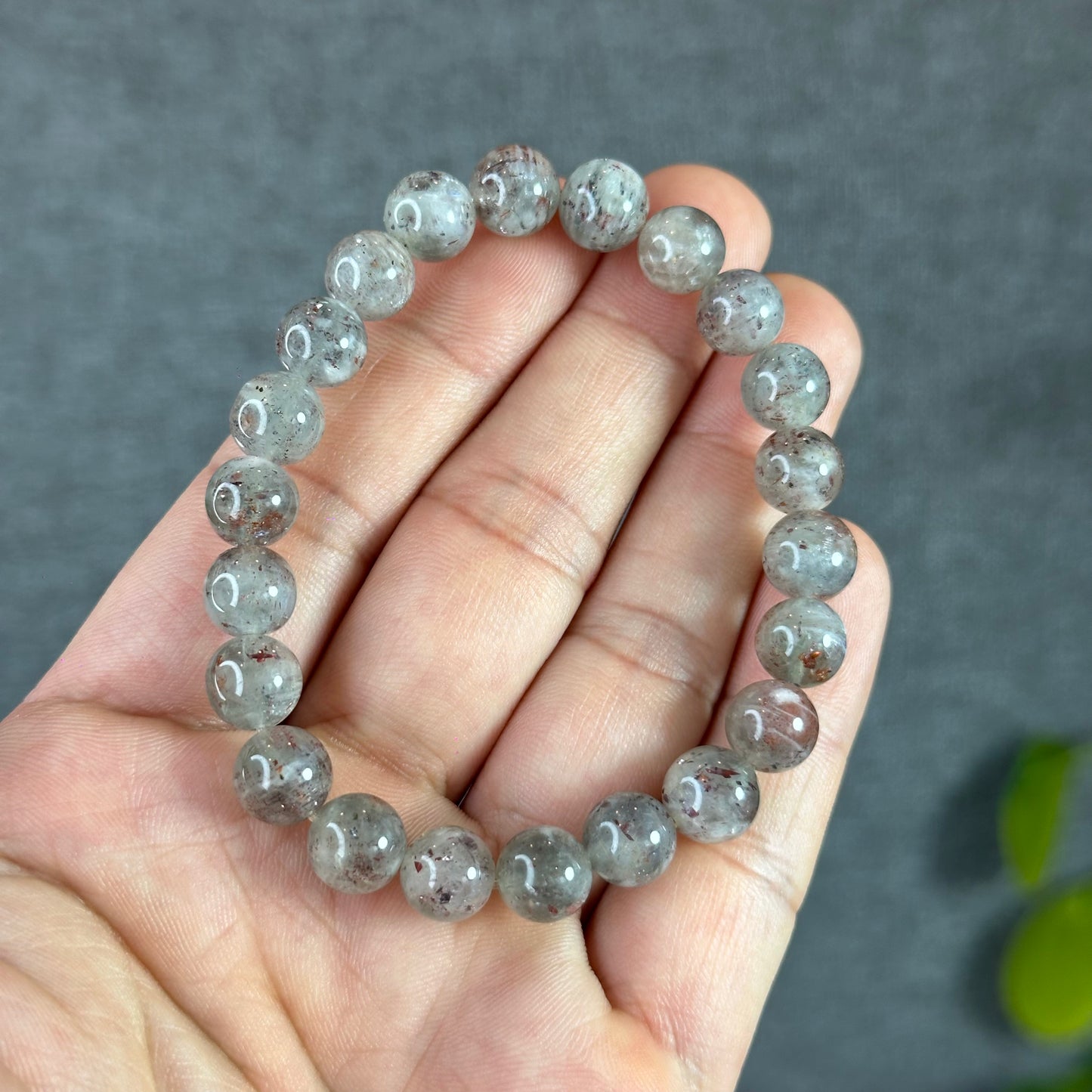 Natural Arusha Beryl Bracelet Size 8.5 mm