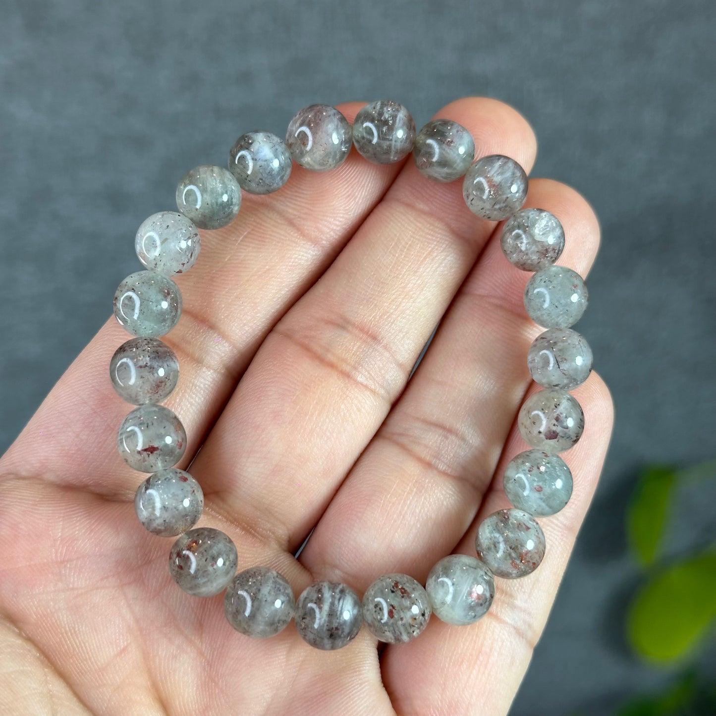 Natural Arusha Beryl Bracelet Size 8.5 mm