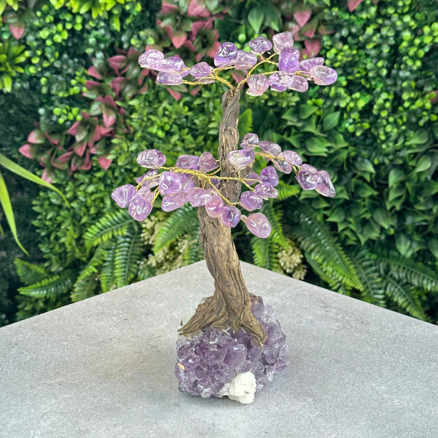 Natural Amethyst Bonsai Tree