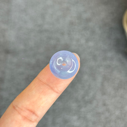 Natural Aquamarine Donut Charm