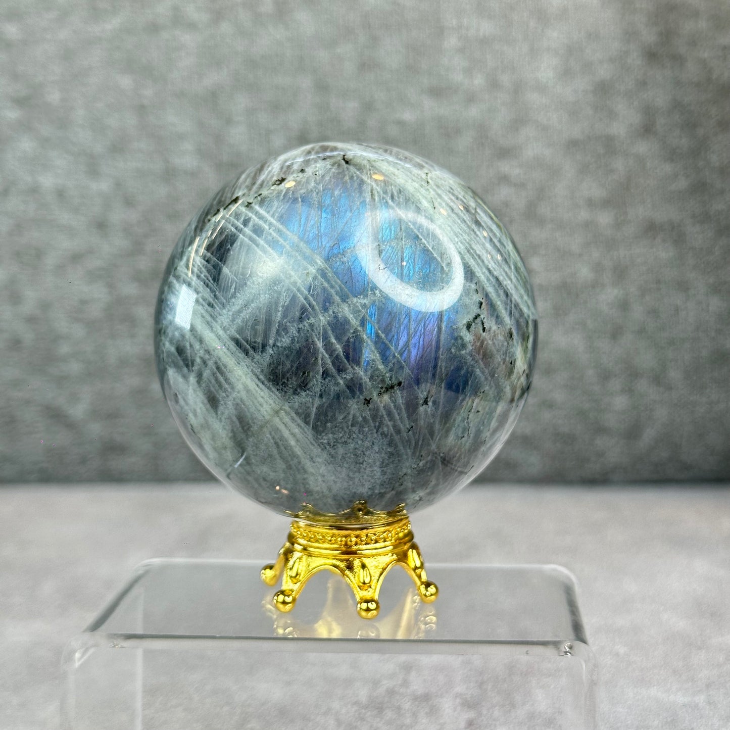 Natural Labradorite Sphere