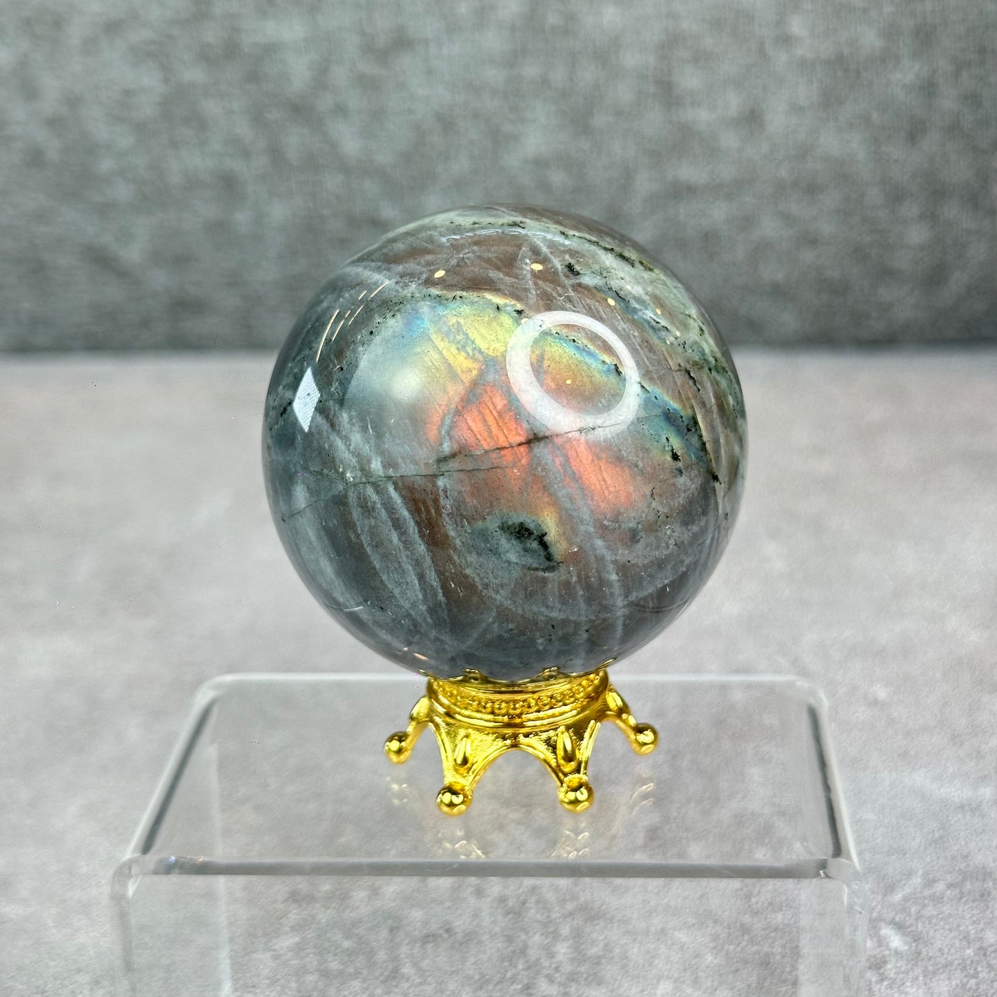 Natural Labradorite Sphere