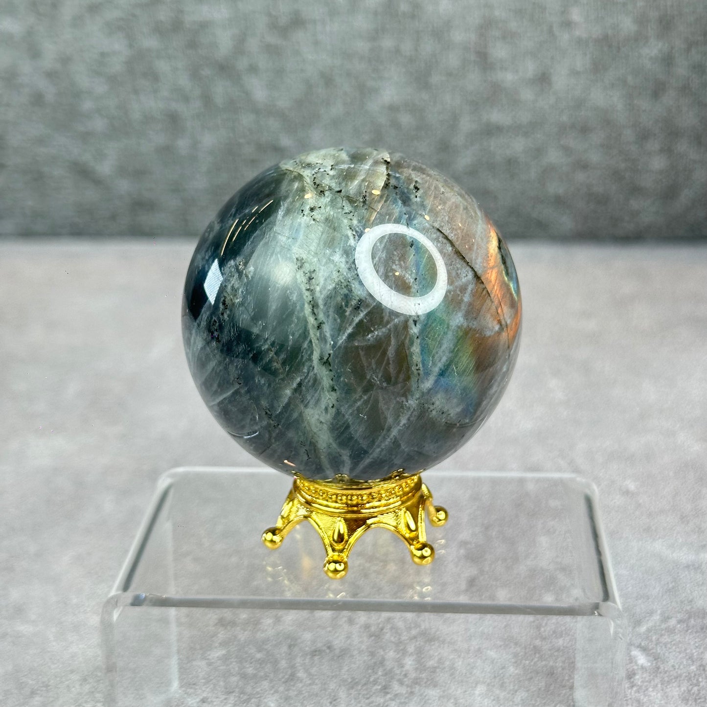 Natural Labradorite Sphere
