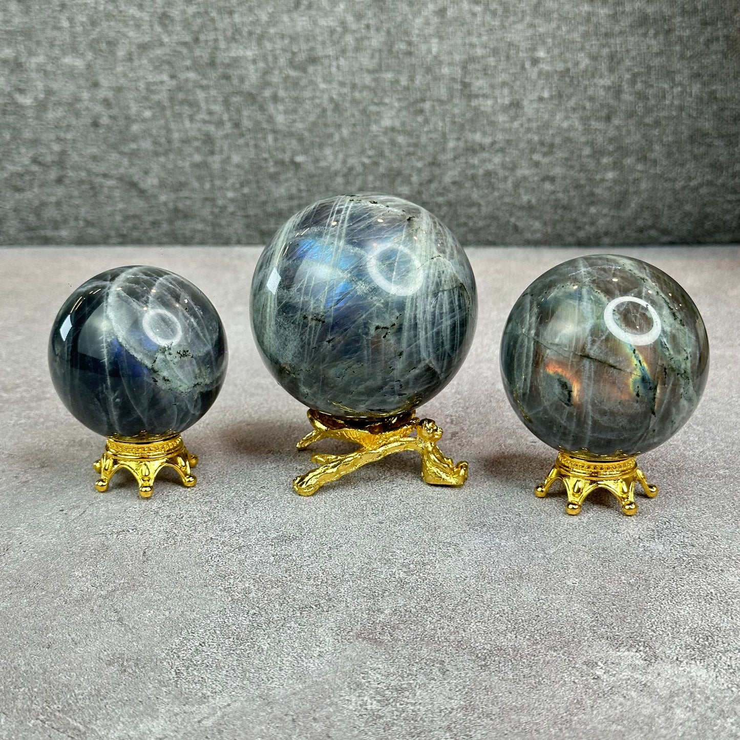 Natural Labradorite Sphere