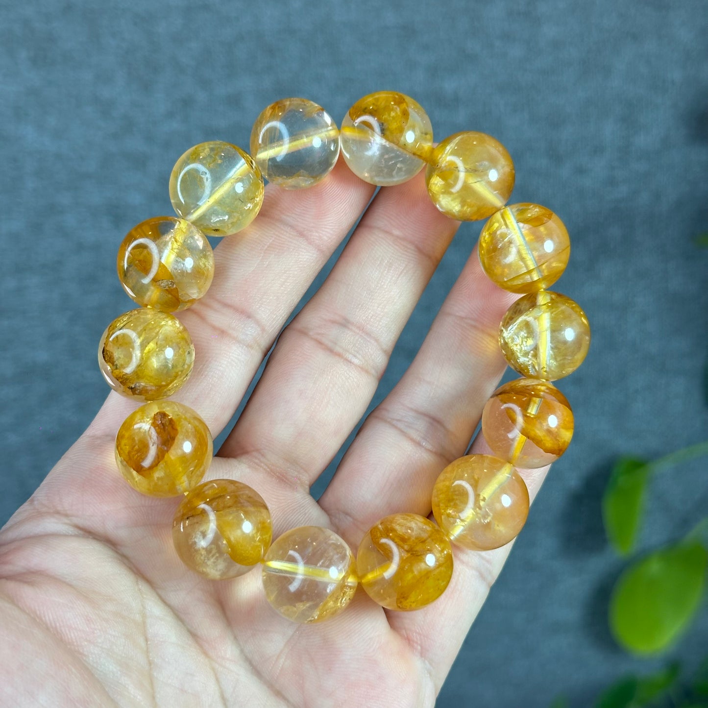 Natural Golden Healer Bracelet Size 16 mm