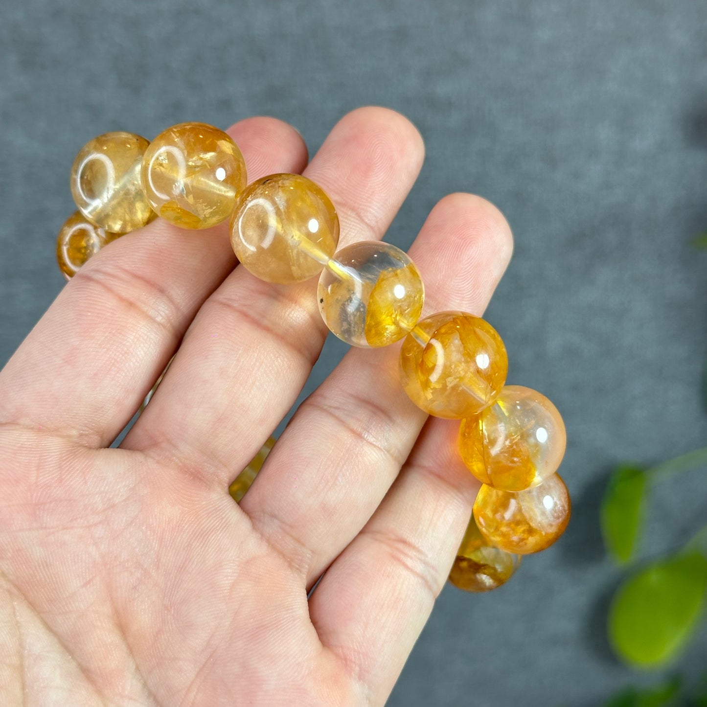 Natural Golden Healer Bracelet Size 16 mm