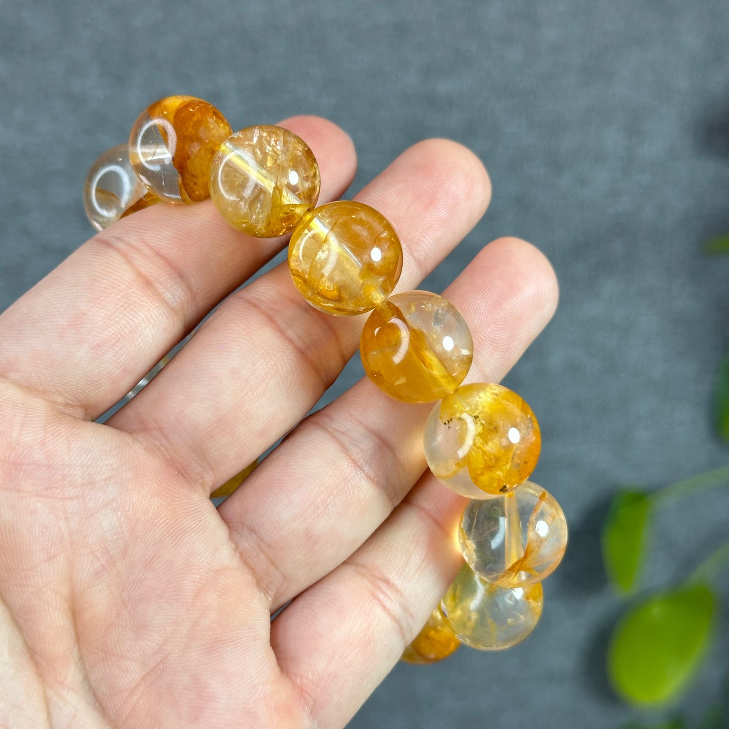 Natural Golden Healer Bracelet Size 16 mm