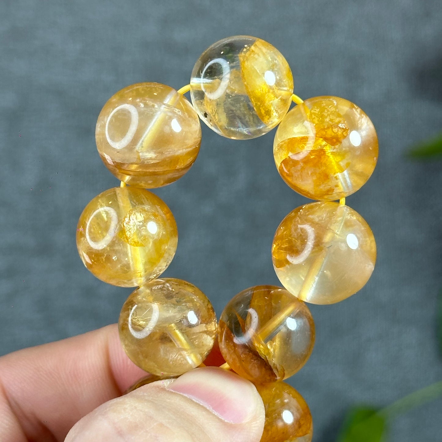 Natural Golden Healer Bracelet Size 16 mm