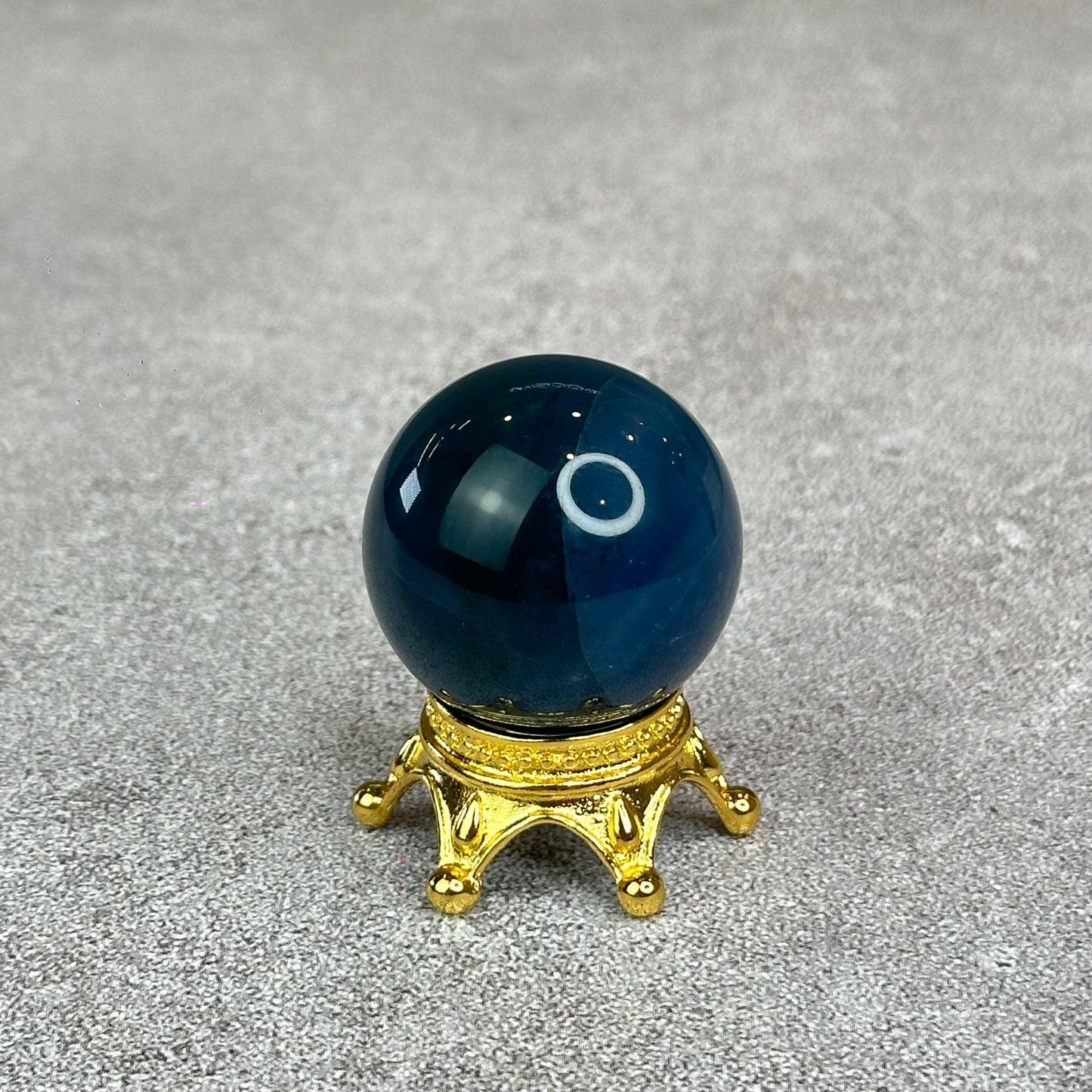 Natural Blue Fluorite Sphere