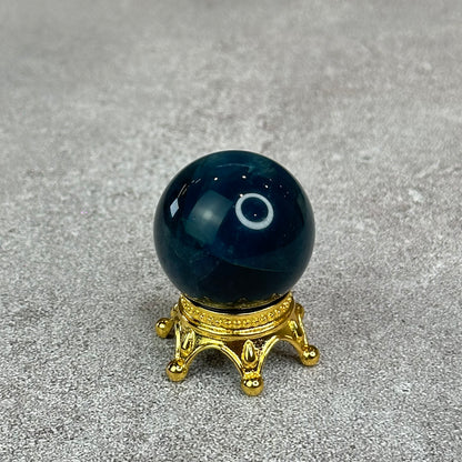 Natural Blue Fluorite Sphere