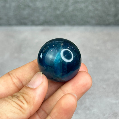 Natural Blue Fluorite Sphere