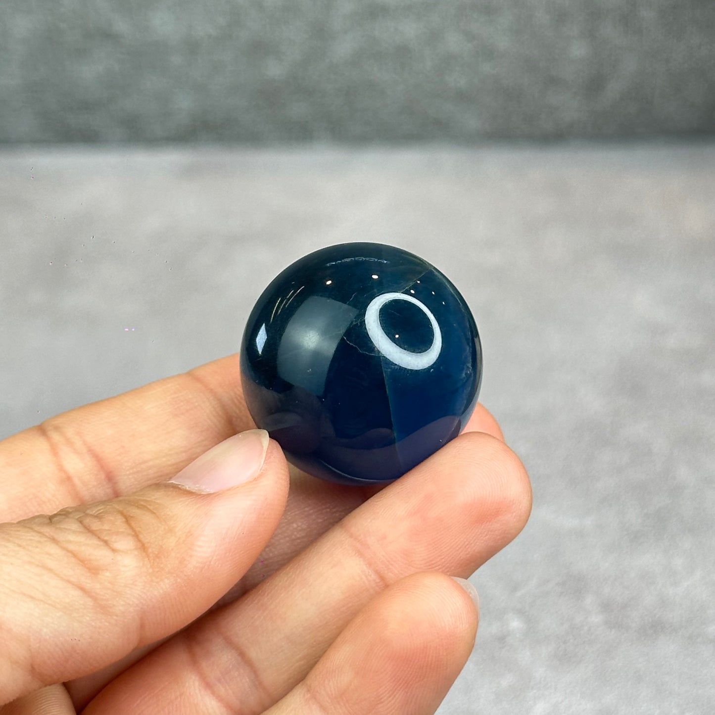 Natural Blue Fluorite Sphere