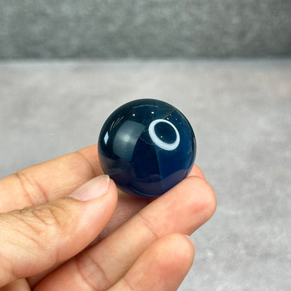 Natural Blue Fluorite Sphere