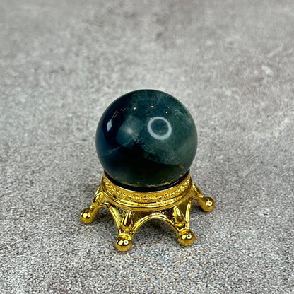 Natural Blue Fluorite Sphere