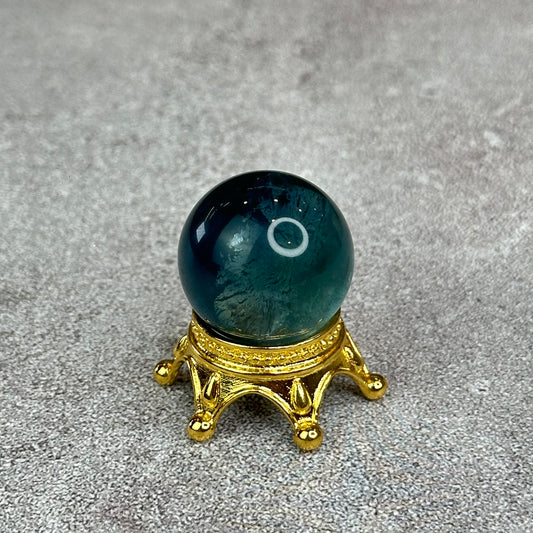 Natural Blue Fluorite Sphere