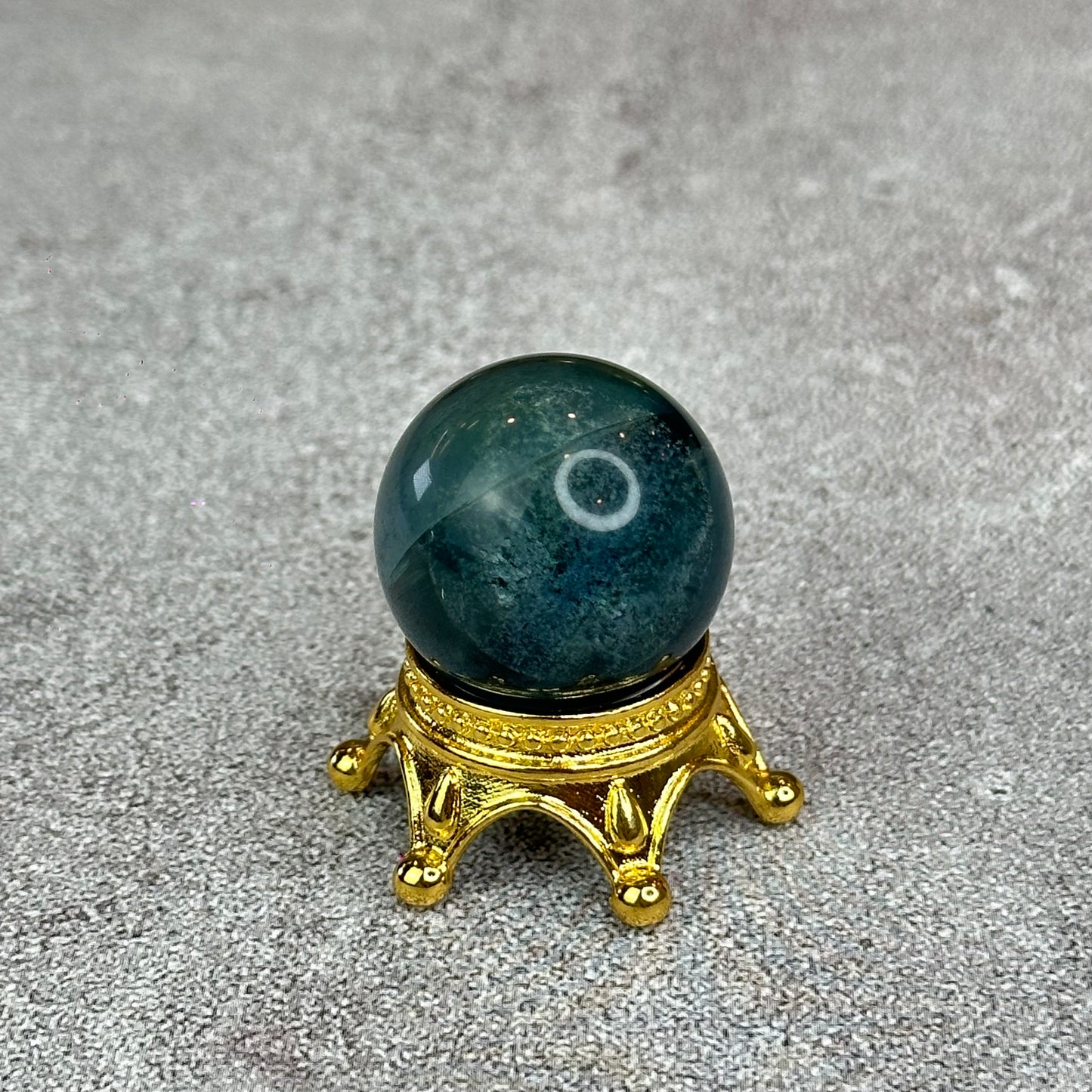 Natural Blue Fluorite Sphere