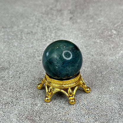 Natural Blue Fluorite Sphere