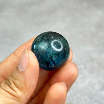 Natural Blue Fluorite Sphere