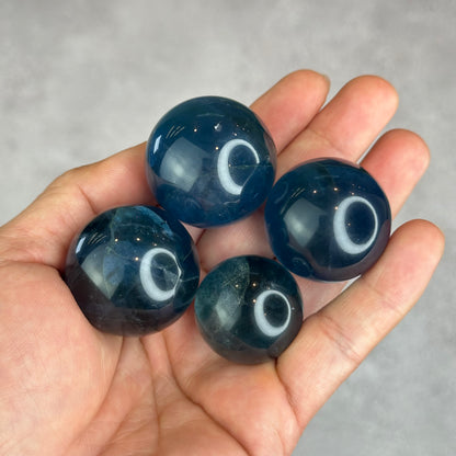 Natural Blue Fluorite Sphere