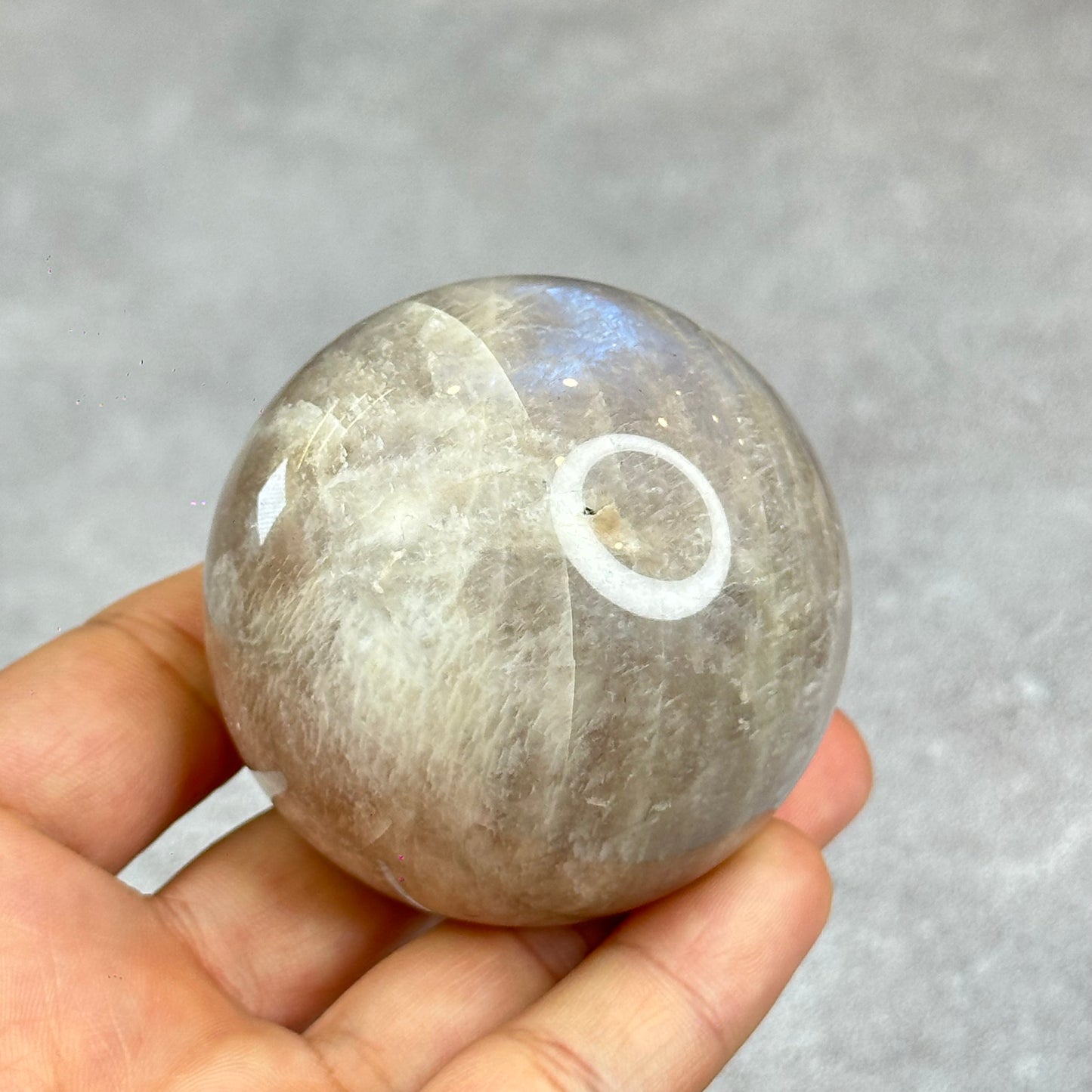 Natural Brown Moonstone Sphere
