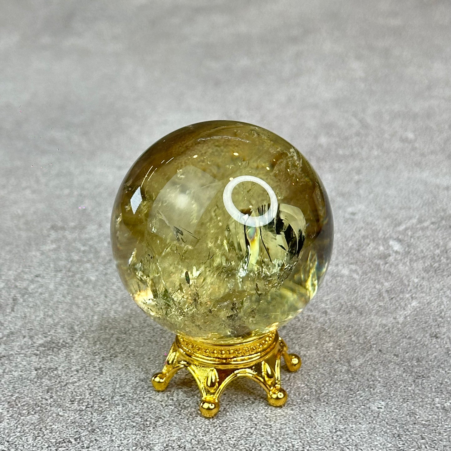 Natural Citrine Sphere