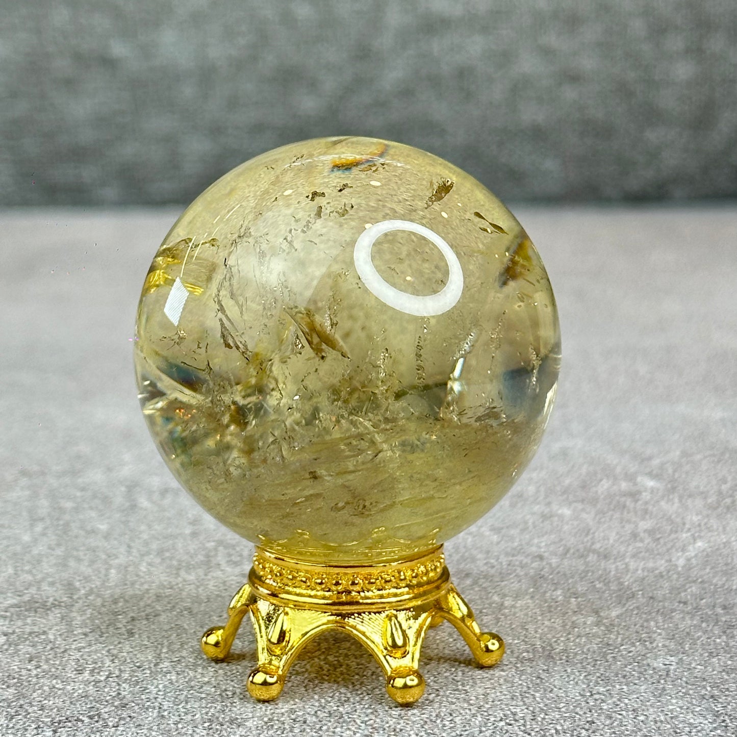 Natural Citrine Sphere