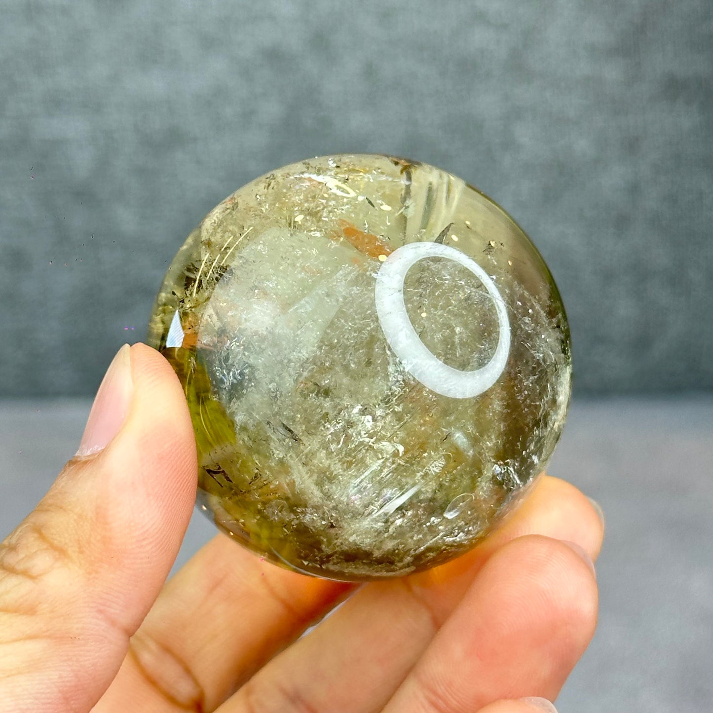 Natural Citrine Sphere