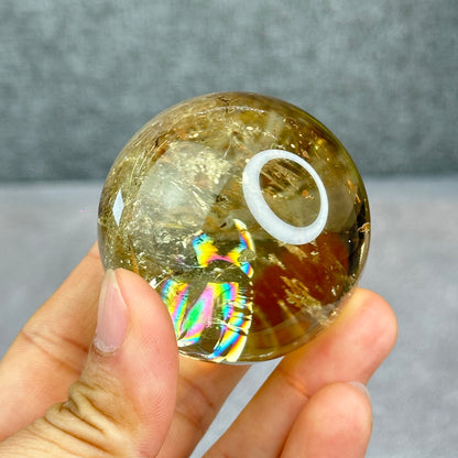 Natural Citrine Sphere