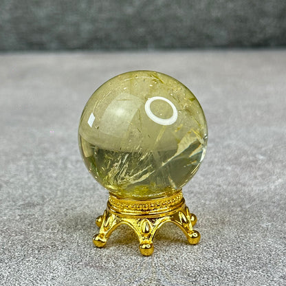 Natural Citrine Sphere