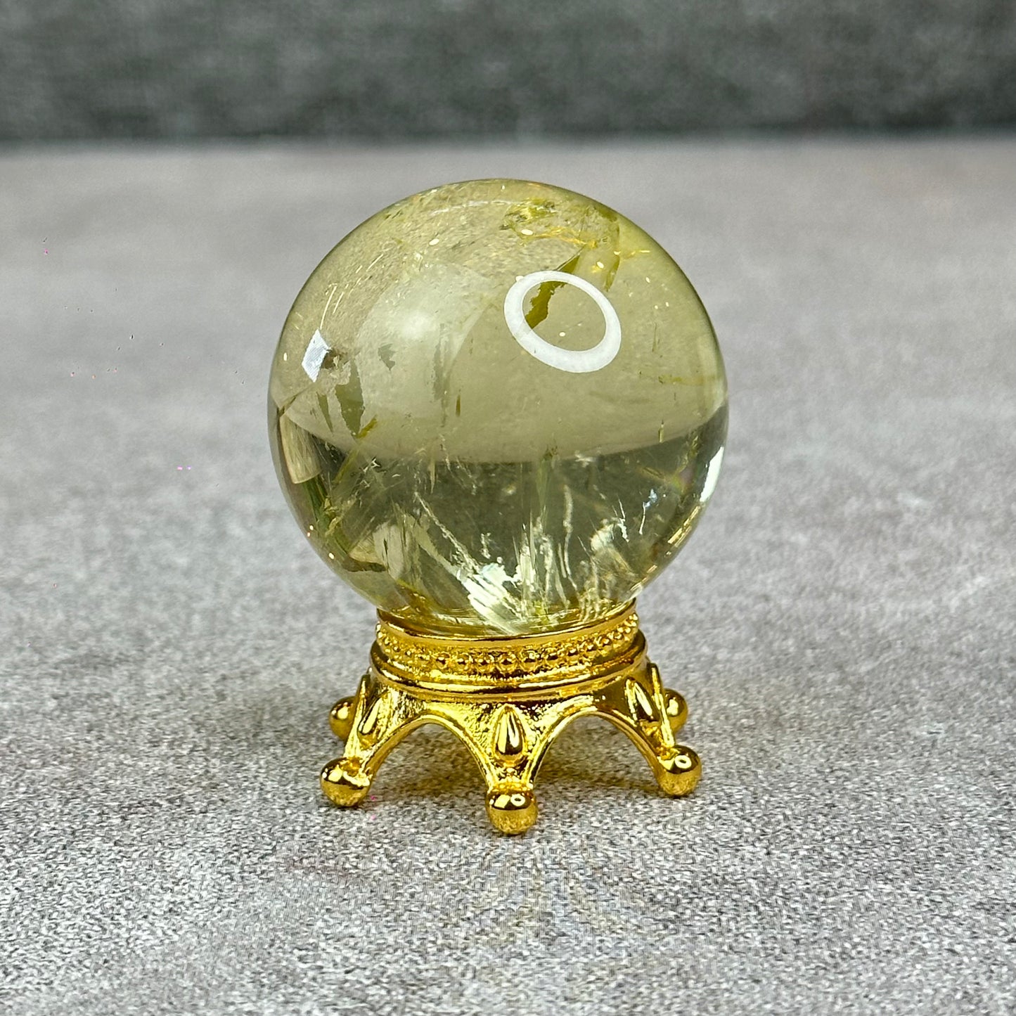 Natural Citrine Sphere