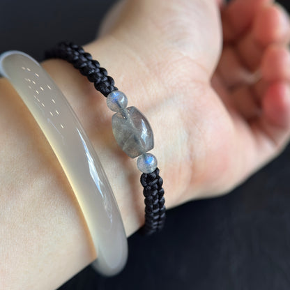 Lu Thong Labradorite Braided Bracelet