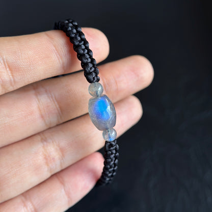 Lu Thong Labradorite Braided Bracelet